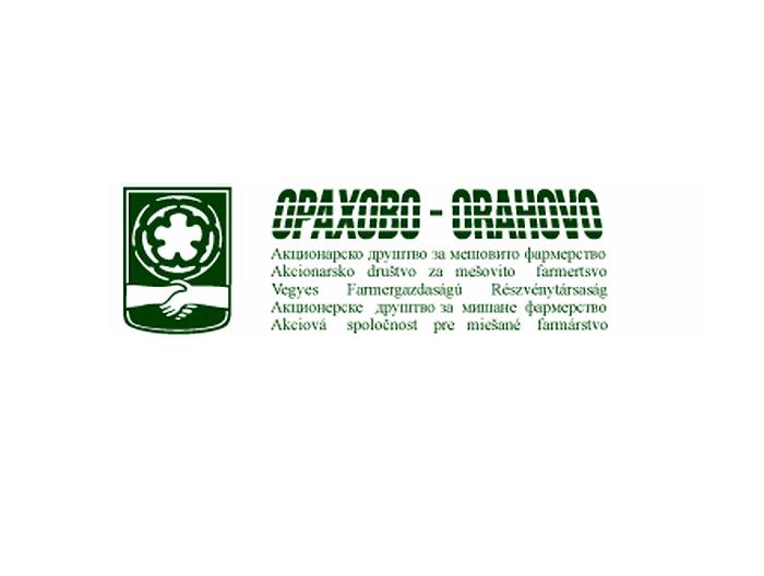 Најава продаје акција предузећа Орахово а.д. Ново Орахово